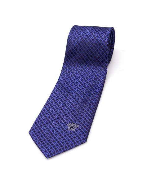 versace tie blue|versace scarves for men.